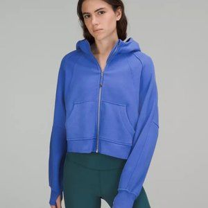 Lululemon XS/S Scuba Oversized Full Zip Hoodie Wild Indigo